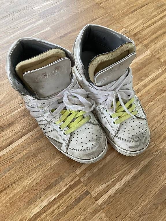 Scarpe da uomo: Hidnander Sneakers Gr. 36 Schuhe weiss – Usato da Zürich venduto da rundeshaus1