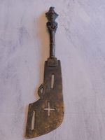 Antik Afrikanischen Ritual Beil Bronze.