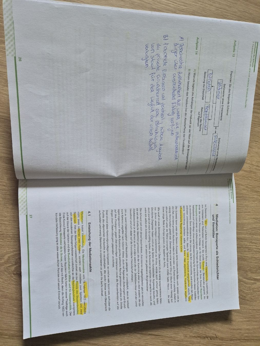 Libri: Lehrbuch Geschichte der Schweiz Compendio – Usato da Oberriet SG venduto da bae_2kbx 2