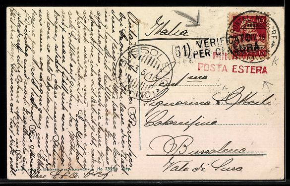 Cartoline postali: AK Brunnadern, Generalansicht – Usato da Berlin venduto da bartko-reher 1