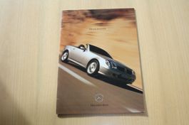 Mercedes SLK Roadster Prospekt 11/1999