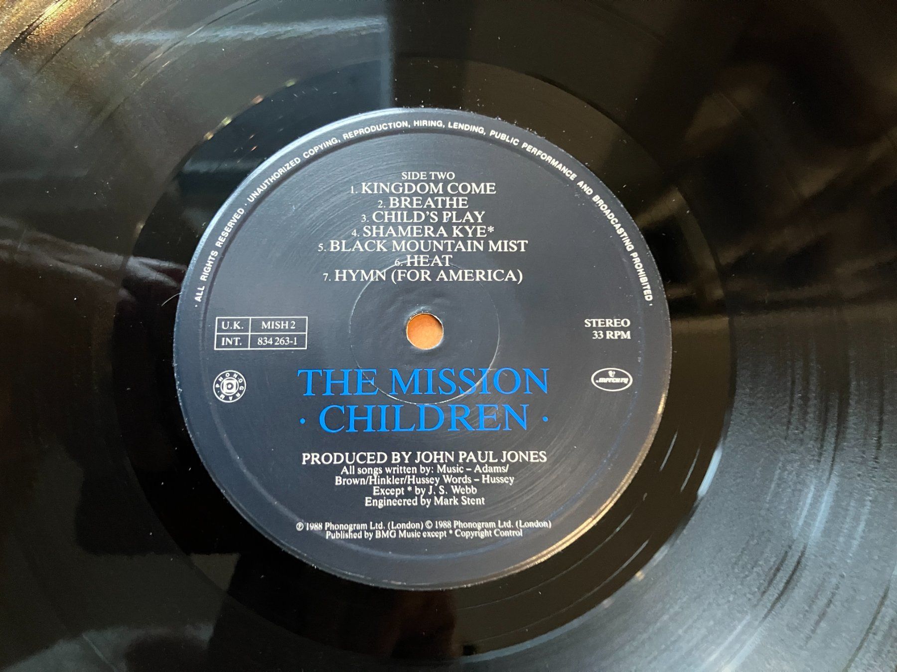 Dischi in vinile: The Mission – Usato da Aarwangen venduto da Jukebox3 9