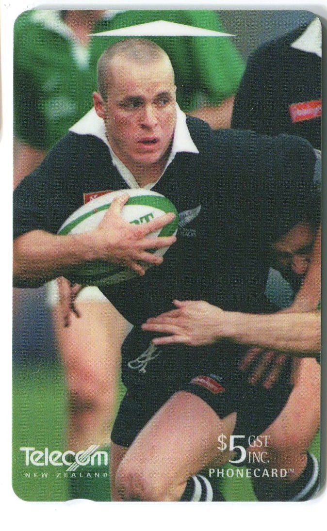 Schede telefoniche: Telefonkarte "Rugby". Neuseeland – Usato da Basel venduto da Butsch5