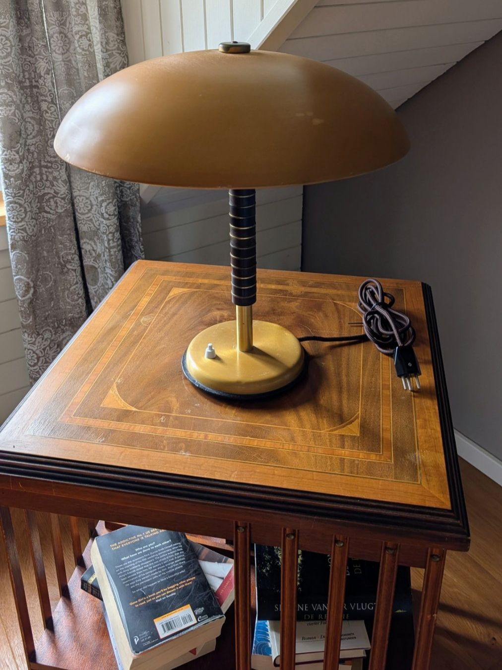 Seltene Schweizer Bauhaus/Art Déco Pilzlampe–SFH 18 (1930er) (D ...