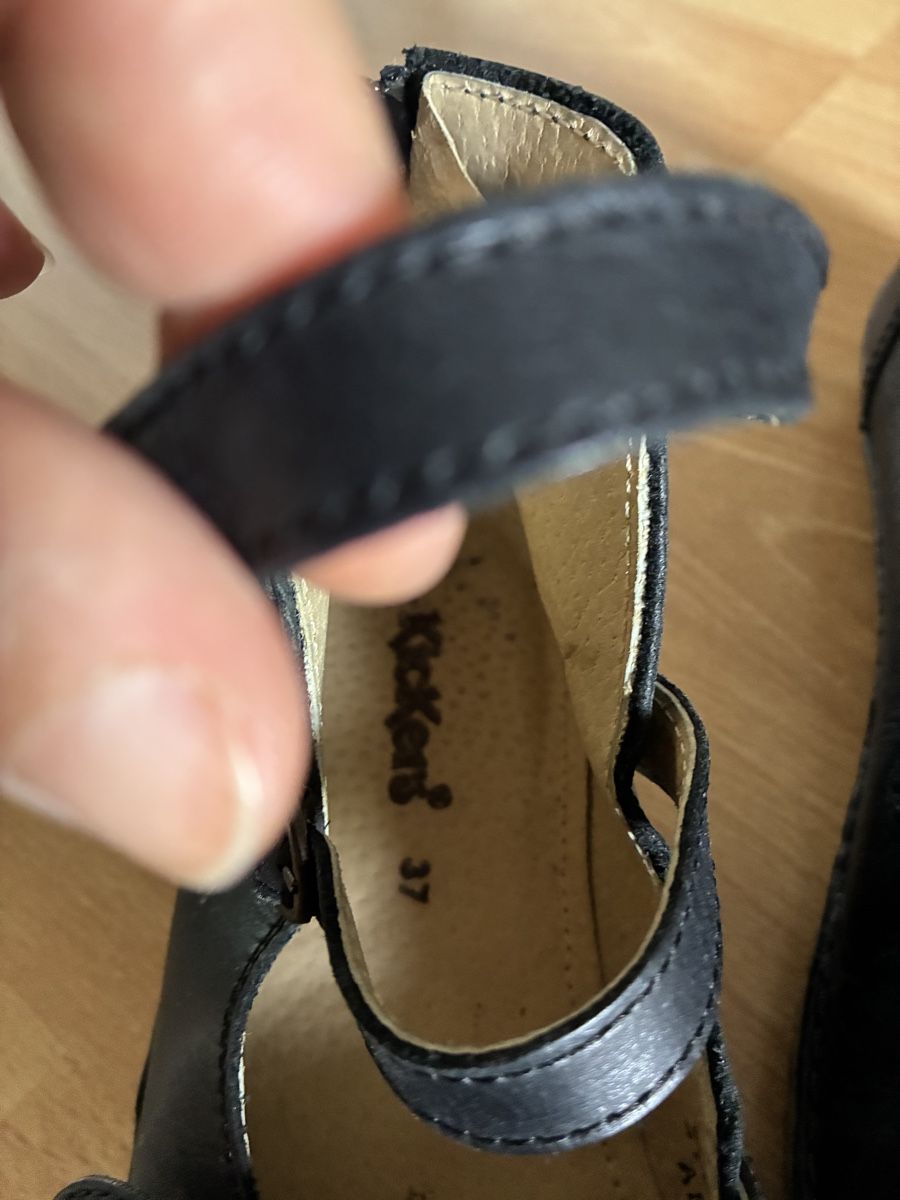 Kickers Herrenschuhe: Kickers taille 36 pas 37! noires en cuir. – Neu (gemäss Beschreibung) aus Biel/Bienne von Lianumi 3