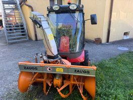 Aebi TC07 Schneefräse ZAUGG und Schneepflug