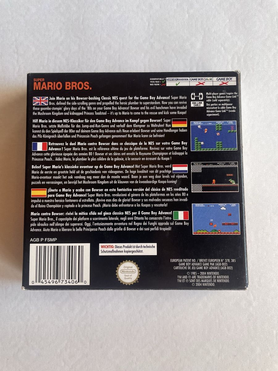 Nintendo Spiele: NES Classics Super Mario Bros. Game Boy Advance OVP – Gebraucht aus Luzern von OlpeStyle 2
