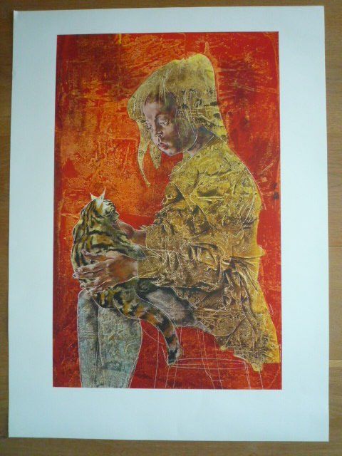 Grafica & Litografie: 4 lithos / Lithografien Hans Erni – Usato da Cortaillod venduto da Matteo18 1