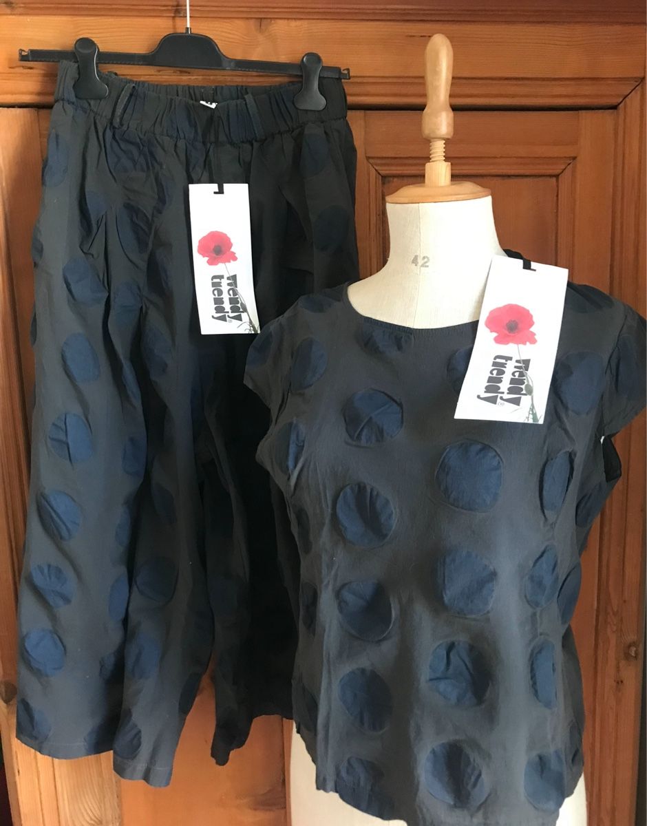Lotti di vestiti: Set Oberteil & Palazzo-Hose – Nuovo (secondo la descrizione) da Quinto venduto da Arpe11 4