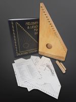 BLATTNER Tischharfe & Melodienordner