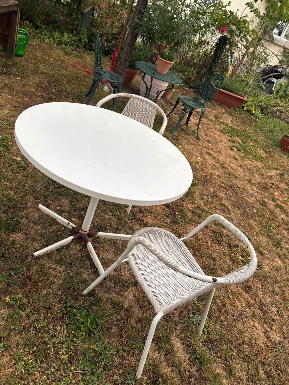 Set di tavolo e panche: Garten Tisch und Stühle – Usato da Zürich venduto da Laura036 1