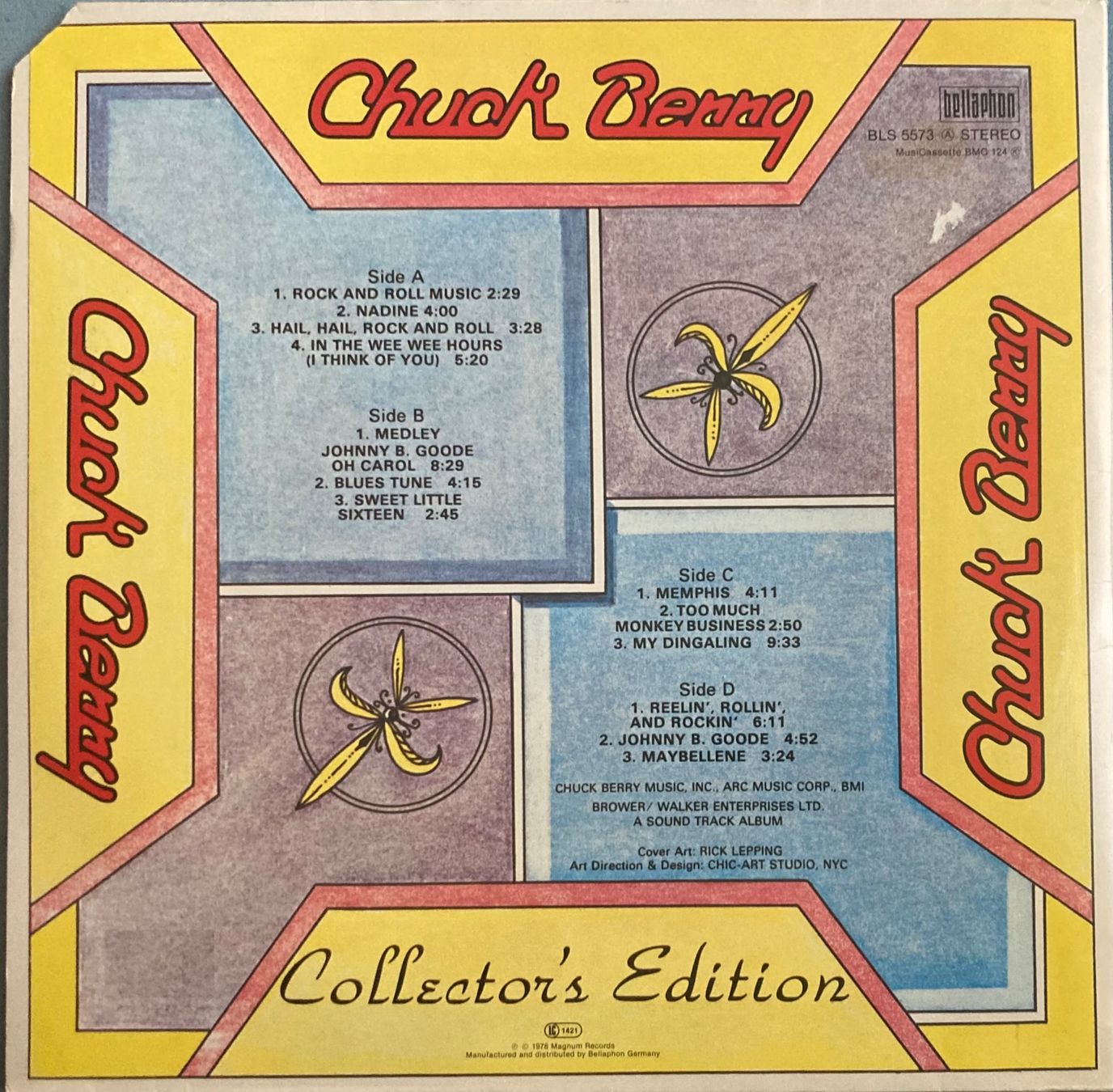 Dischi in vinile: CHUCK BERRY - LIVE IN CONCERT – Usato da Poliez-Pittet venduto da Newtown-Records 1