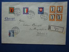 1923 Pro Juventute Satzbrief - in sehr schöner Erhaltung