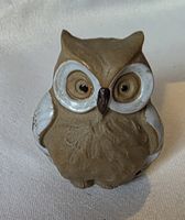 Eule Figur Keramik ubd wunder schön Handgemacht sie Foto