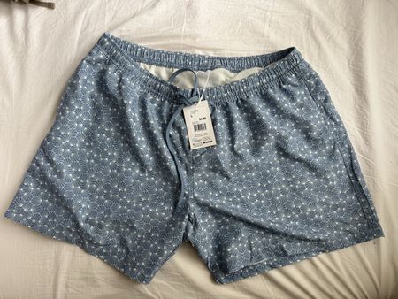 Maillot de bain homme, bleu, taille L