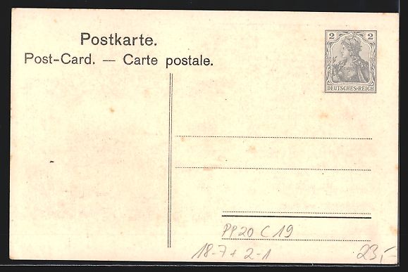 Cartoline postali: Stuttgart, Württ. Philatelisten Verein, – Usato da Berlin venduto da bartko-reher 1