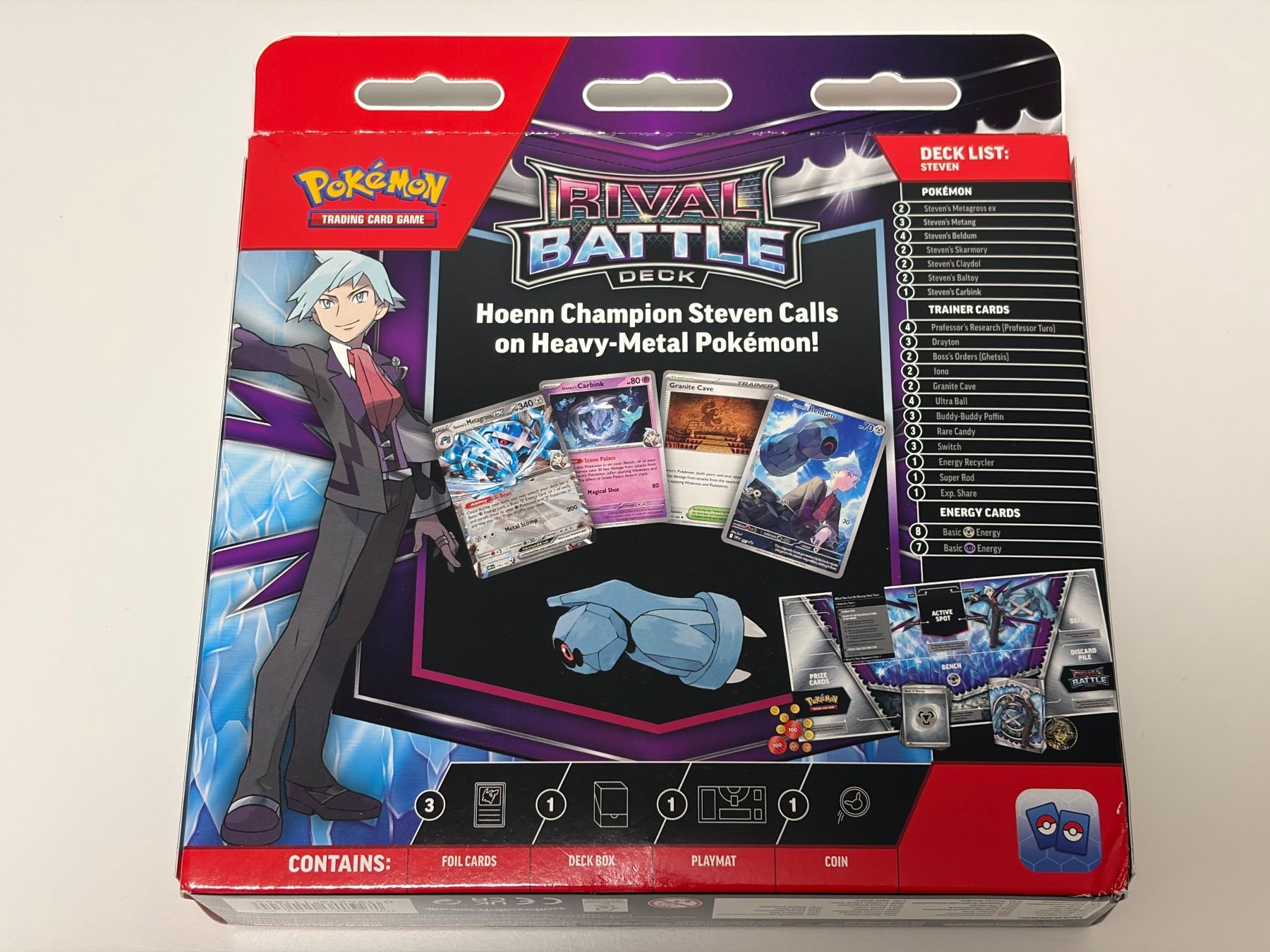 Pokémon Carte collezionabili: Pokemon - Steven Rival Battle Deck - EN – Nuovo e nell'imballaggio originale da Hergiswil NW venduto da Feybyen 2