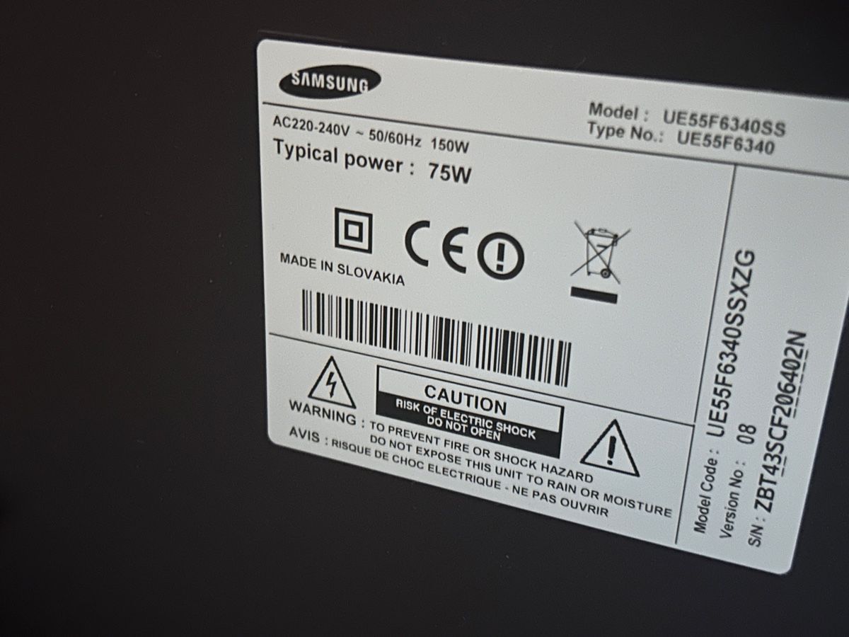 Samsung Fernseher: Samsung Smart-TV UE55F6340SS – Gebraucht aus Laupen BE von erii.blabla 1
