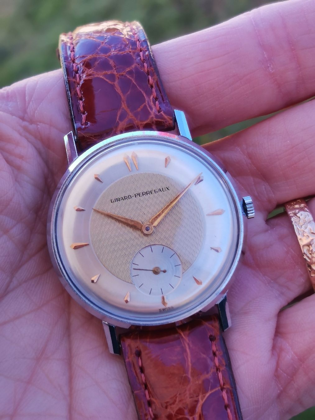 Girard-Perregaux Orologi: Girard-Perregaux vintage rare dial – Usato da Cagiallo venduto da DoubleH_Watches