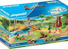 PLAYMOBIL FAMILY FUN 70342 LO ZOO DEI PICCOLI  new‪