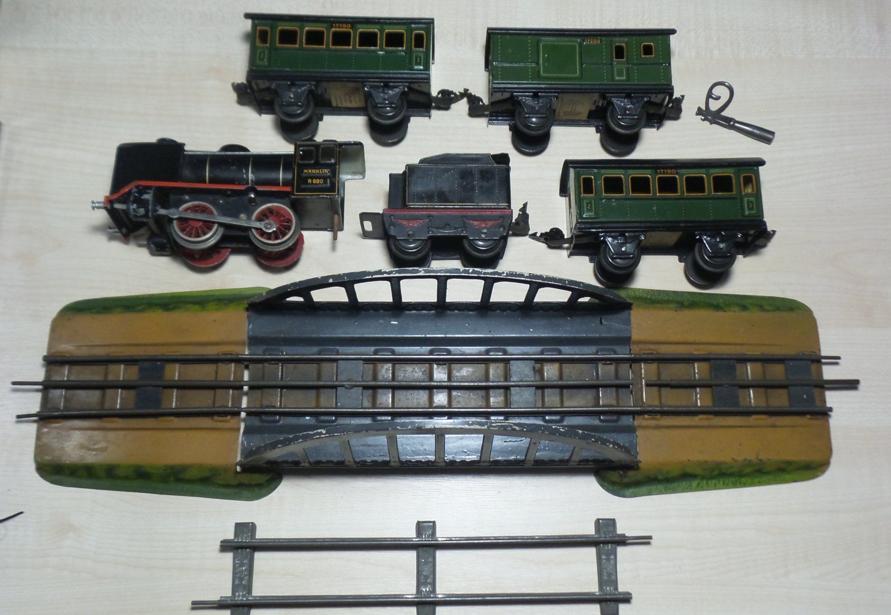 Giocattoli: Train Märklin éch. 0 à clé – Usato da Bulle venduto da Rockandtoys 2