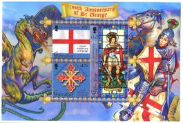 Block "St. Georg & Drache". Gibraltar