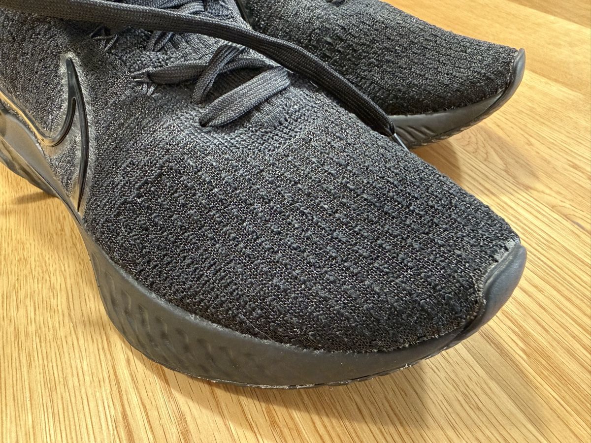 Nike Chaussures hommes: Nike React Infinity Flyknit Laufschuhe Schwarz Grösse 45.5 – D'occasion à Wallisellen par FabianB 3