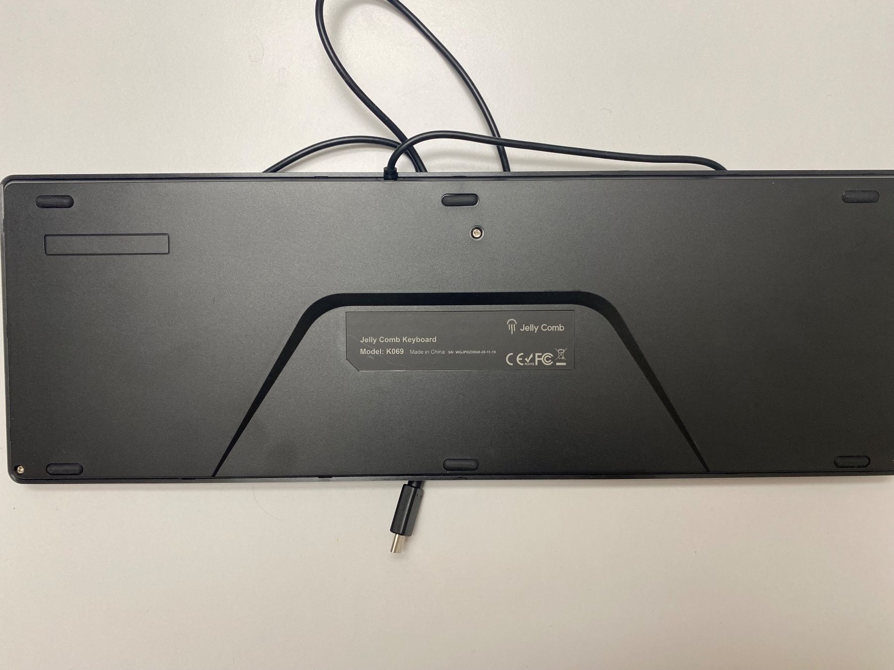 Tastaturen: Clavier Jelly Comb gris, pavé tactile intégré – Gebraucht aus Carouge GE von fra_g9sm 4