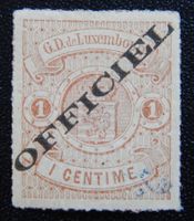 Luxemburg Kat. 1 I * 1875 sign. Kat. 72 Euro