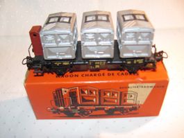 Märklin HO Behälterwagen Art.Nr. 4614 ca. 60J mit Schachtel