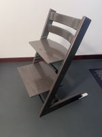 Tripp Trapp Stuhl Holz-Optik Grauton-TOP Zustand 