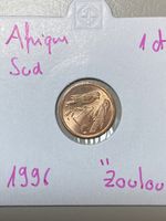 Afrique du Sud - 1 cent - 1996 "Zoulou" 