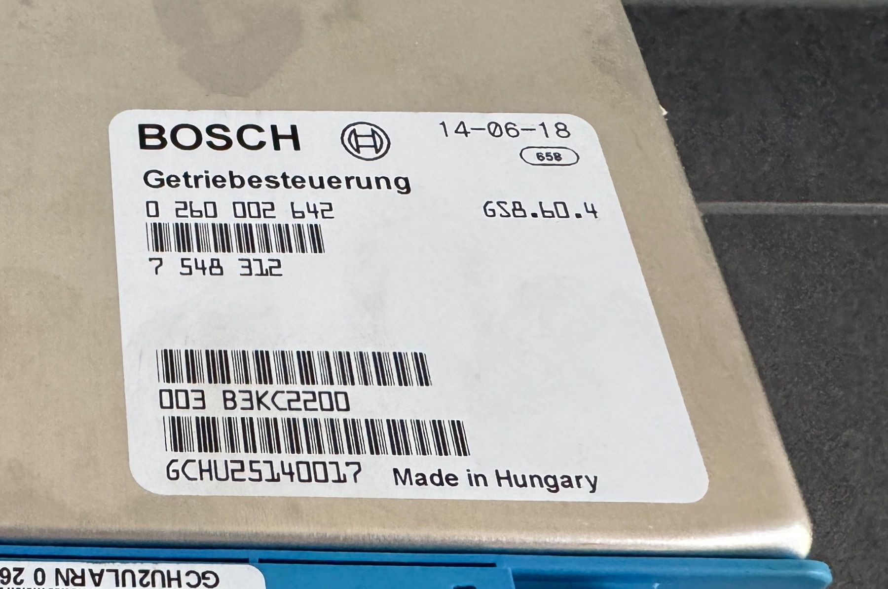 BMW Tutti pezzi di ricambio auto: BMW Getriebesteuergerät / EGS Steuergerät – Usato da Rothenfluh venduto da Ron999 4