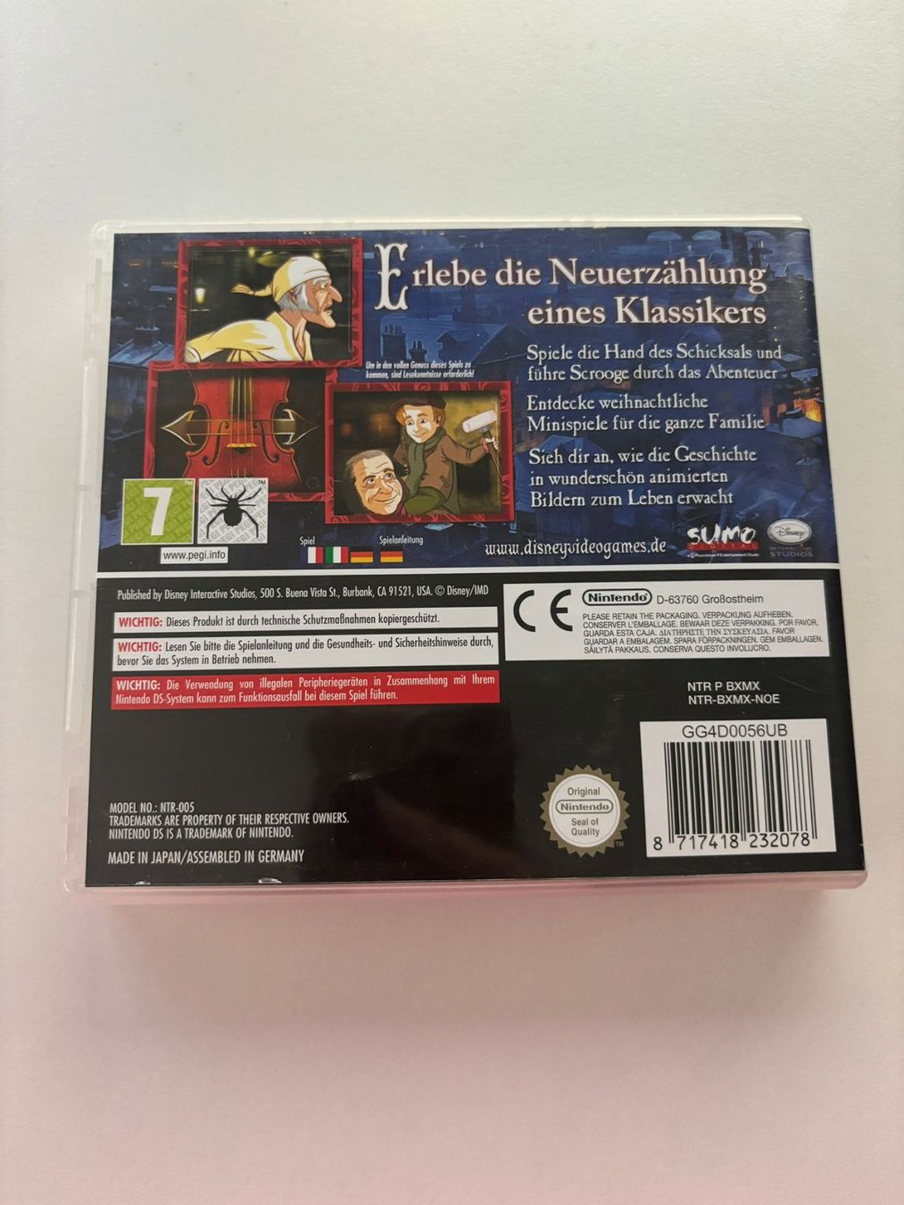 Giochi: Disneys Eine Weihnachtsgeschichte (Nintendo DS) – Usato da Herisau venduto da Seyashop1 2