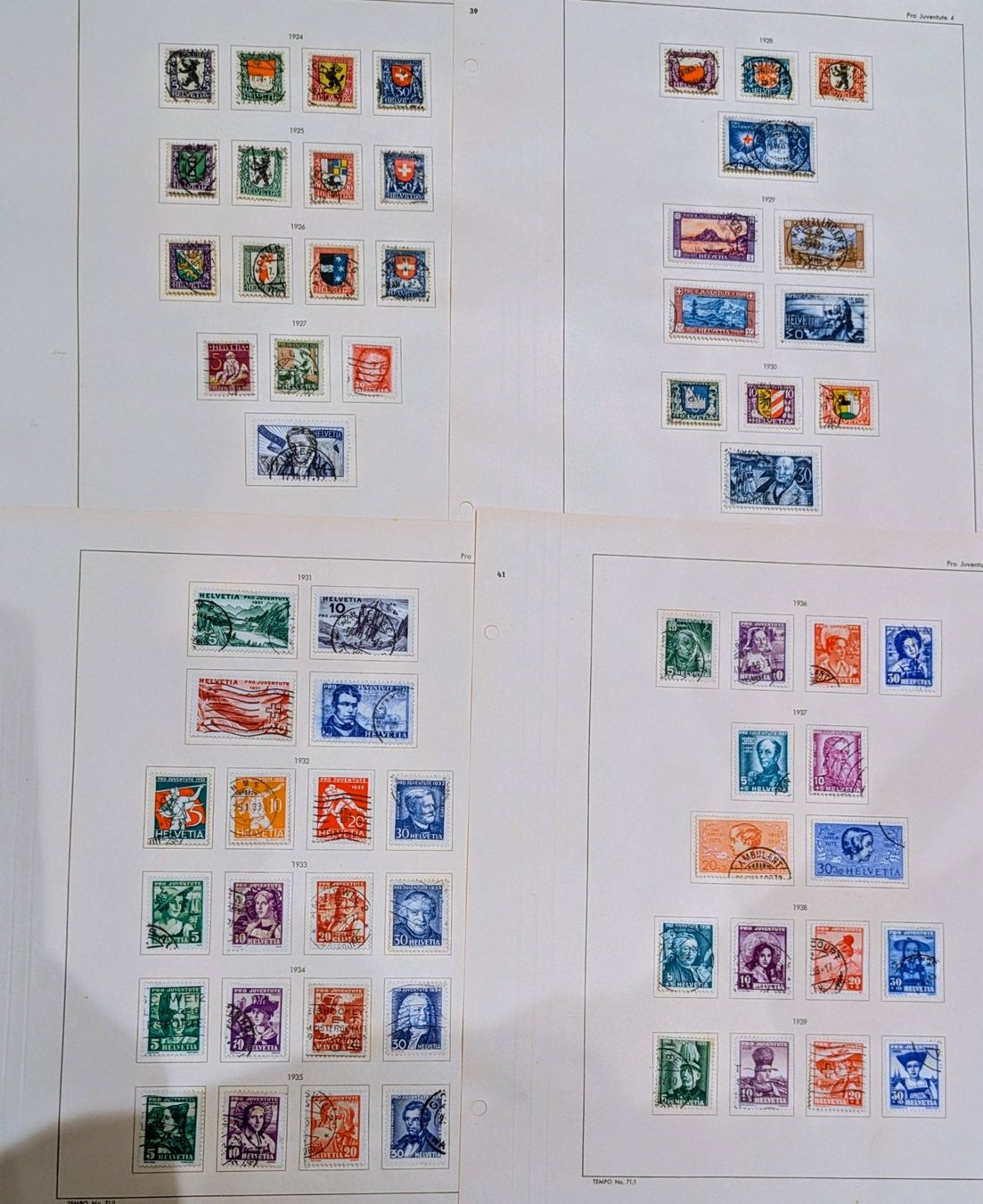 Album: Briefmarken ab 1862 – Usato da Kandersteg venduto da alfi30 7
