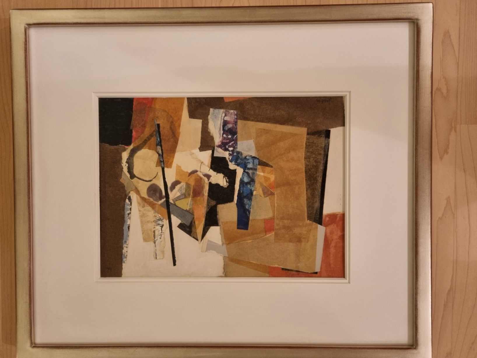 Poster & Bilder: Collage, Hans Gerber, Schweizer Künstler – Neu (gemäss Beschreibung) aus Zürich von Reimann3