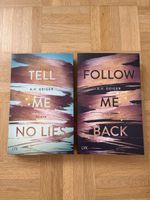 2 Romane A.V. Geiger Tell Me No Lies Follow Me Back