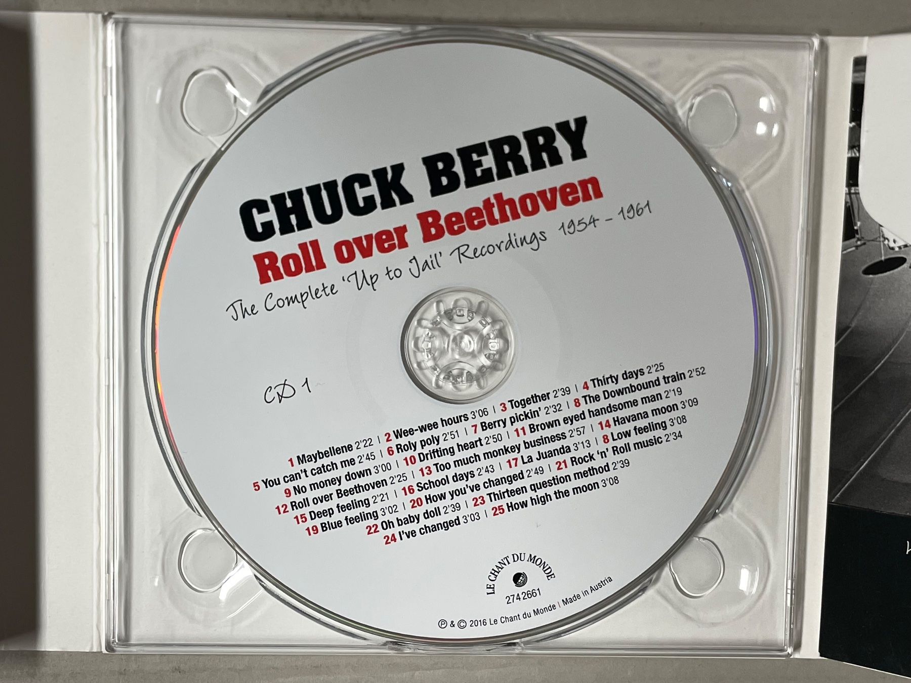 CD: Chuck Berry-Roll Over Beethoven 4CD-Box Complete Recordings – Usato da Muri b. Bern venduto da AdidasCollector 7