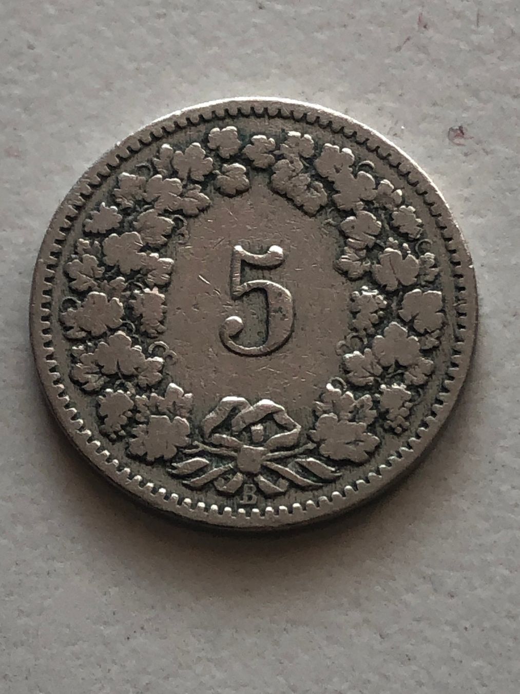 Tutti le monete: 5 Rp. 1892 – Usato da Schötz venduto da Odpa 1