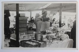 Carte Photo Fromager Marché Genève