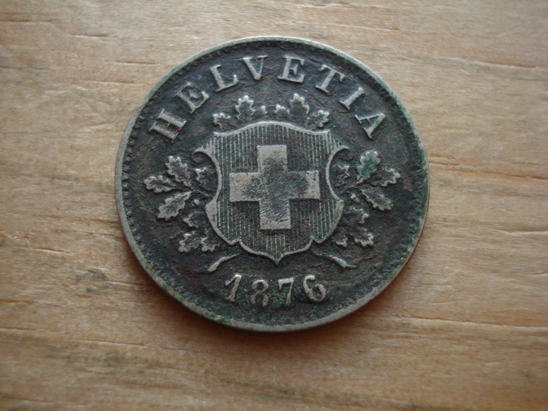 Tutti le monete: (N5) 10 rappen 1876 – Usato da Erlach venduto da Net-Coins