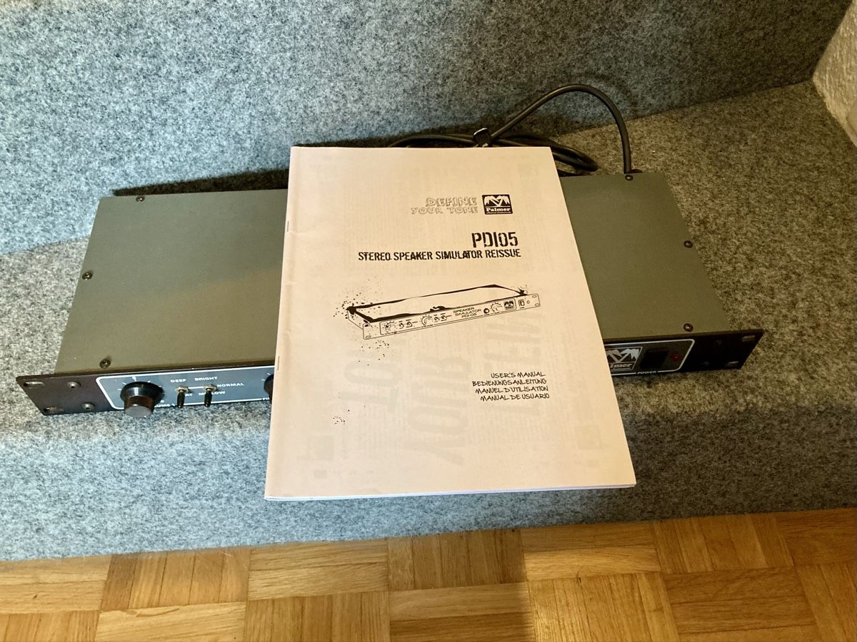 Strumenti musicali: Palmer PDI05 Stereo Speaker Simulator – Usato da Glattfelden venduto da Pedals 4