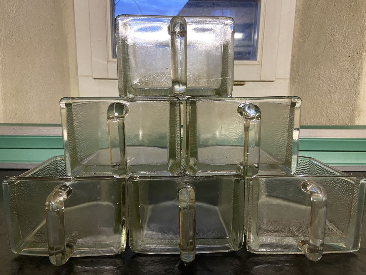 Bicchieri: 9 Glas Schüttelbehälter antik – Usato da Wangen an der Aare venduto da Thedog 1