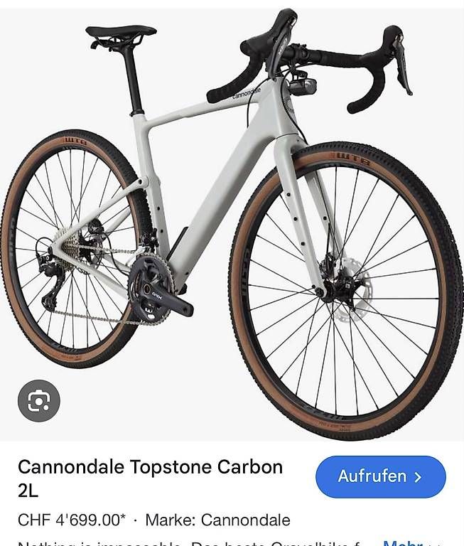 Cannondale Velos: Cravel Bike Carbon – Neu (gemäss Beschreibung) aus Uerikon von inf_28tj 4
