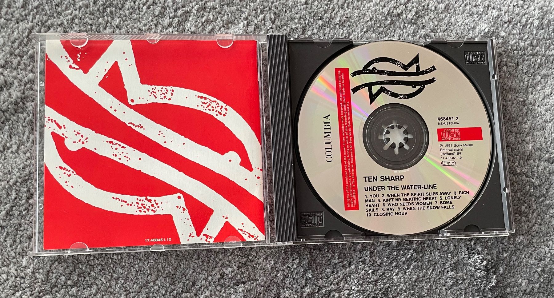 CD: CD Ten Sharp - Under The Water-Line – Usato da Küsnacht ZH venduto da Haus65 2