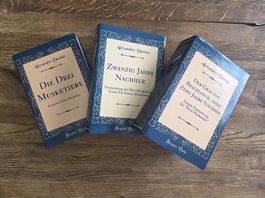 Alexandre Dumas Buchsammlung  Die drei Musketiere Trilogie