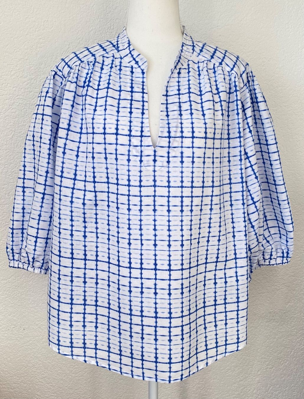 Camicette: Bluse aus Leinen/ Baumwolle Grösse XL – Usato da Oberwil BL venduto da Leni-Mischi