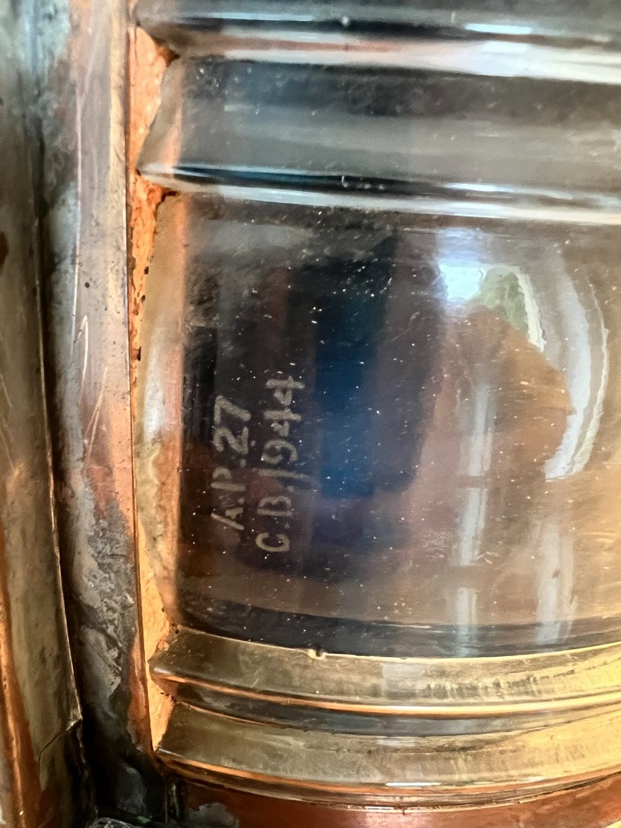 Lampade: Schiffslaterne Lampe 1945 – Usato da Sevelen venduto da Ritiplampi 2