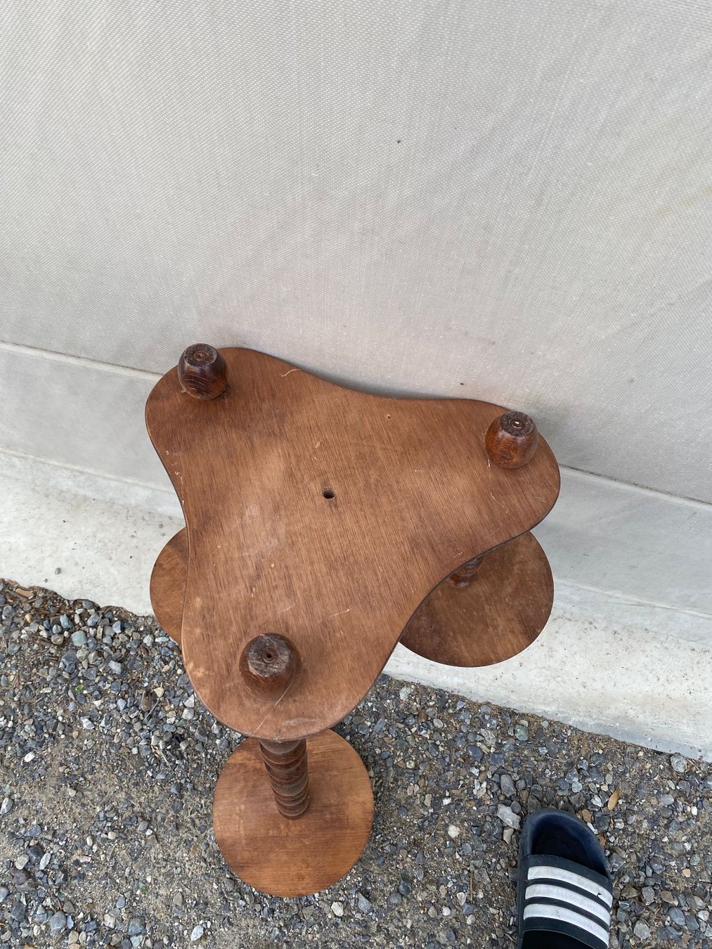 Portacandele: Blumenständer Holz 3 Ablagen – Usato da Dozwil venduto da Bach_4 8