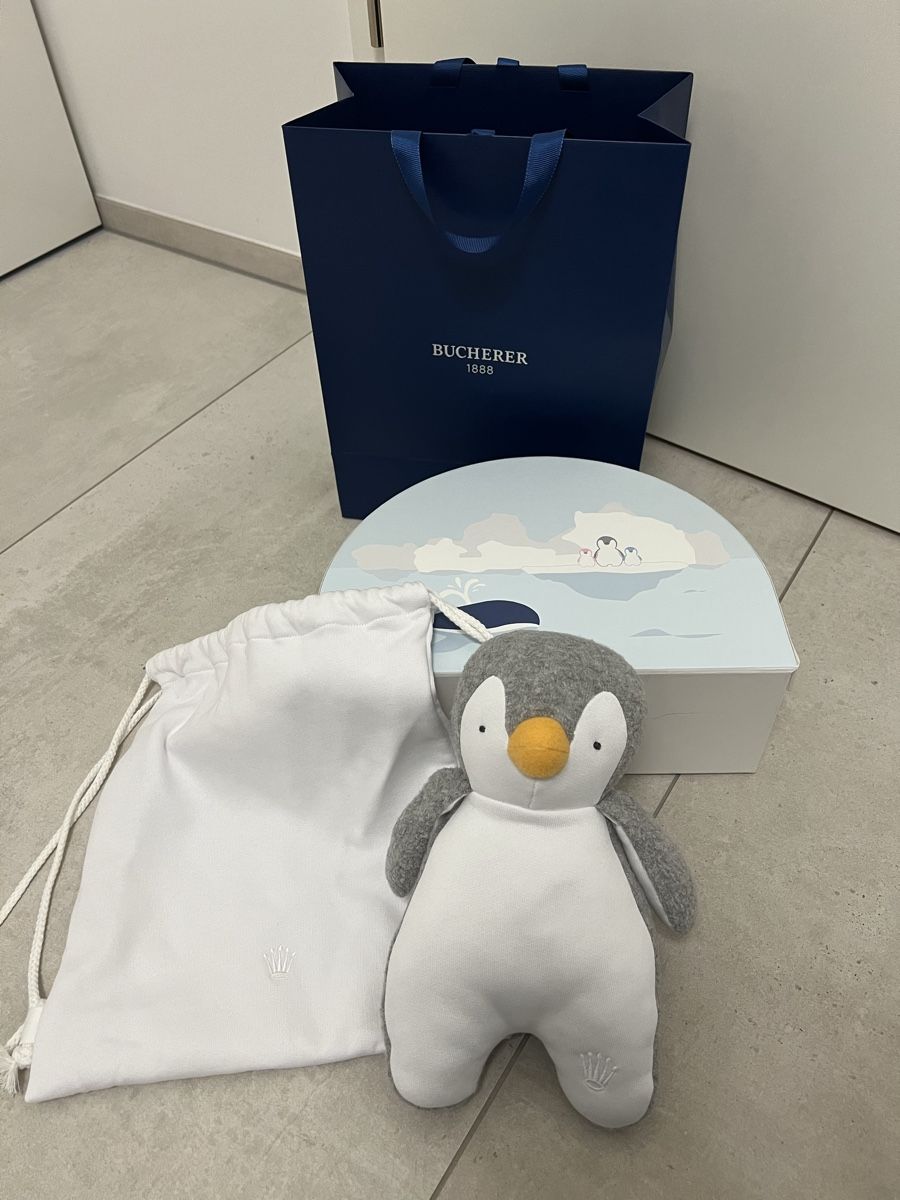 Giocattoli: Rolex Pinguin Plüschtier – Nuovo e nell'imballaggio originale da Aarburg venduto da Jessica.